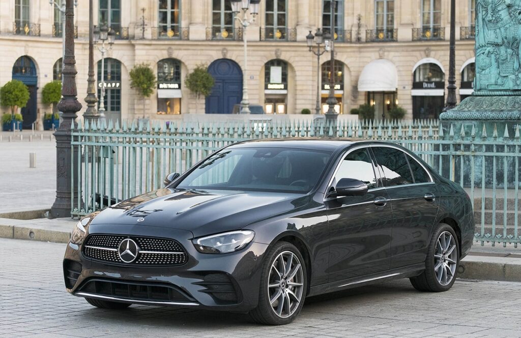 Mercedes E-Class for private driver service