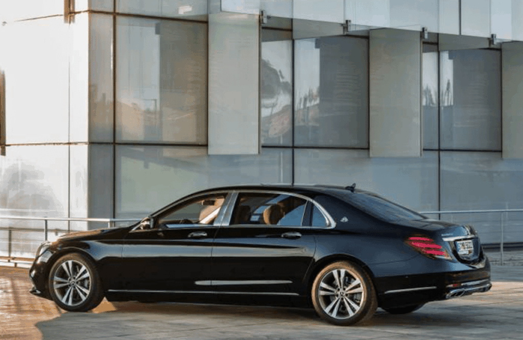 Mercedes S-Class for high-end private driver service