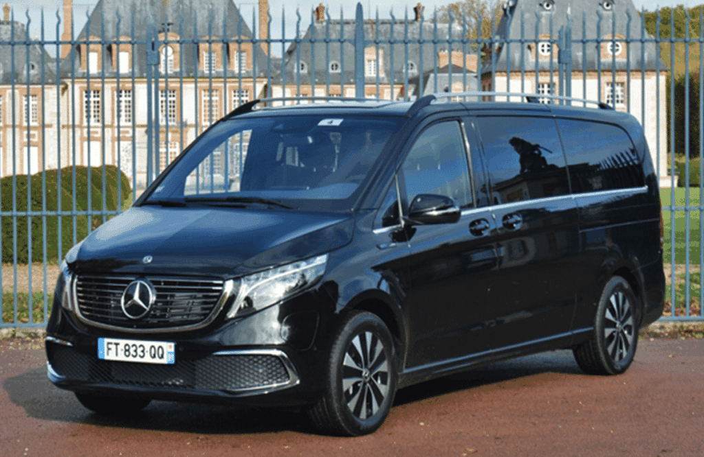 Mercedes EQV electric for group transfers