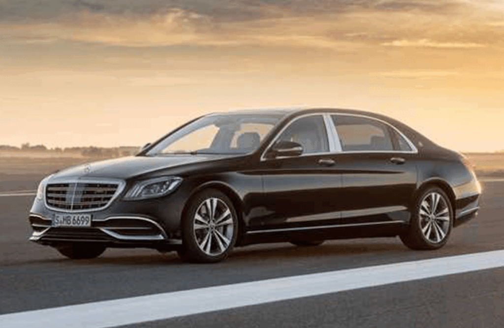 Mercedes S-Class Maybach for high-end private driver service