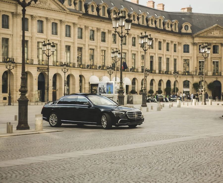 Mercedes Classe S avec chauffeur privé Ultravalet