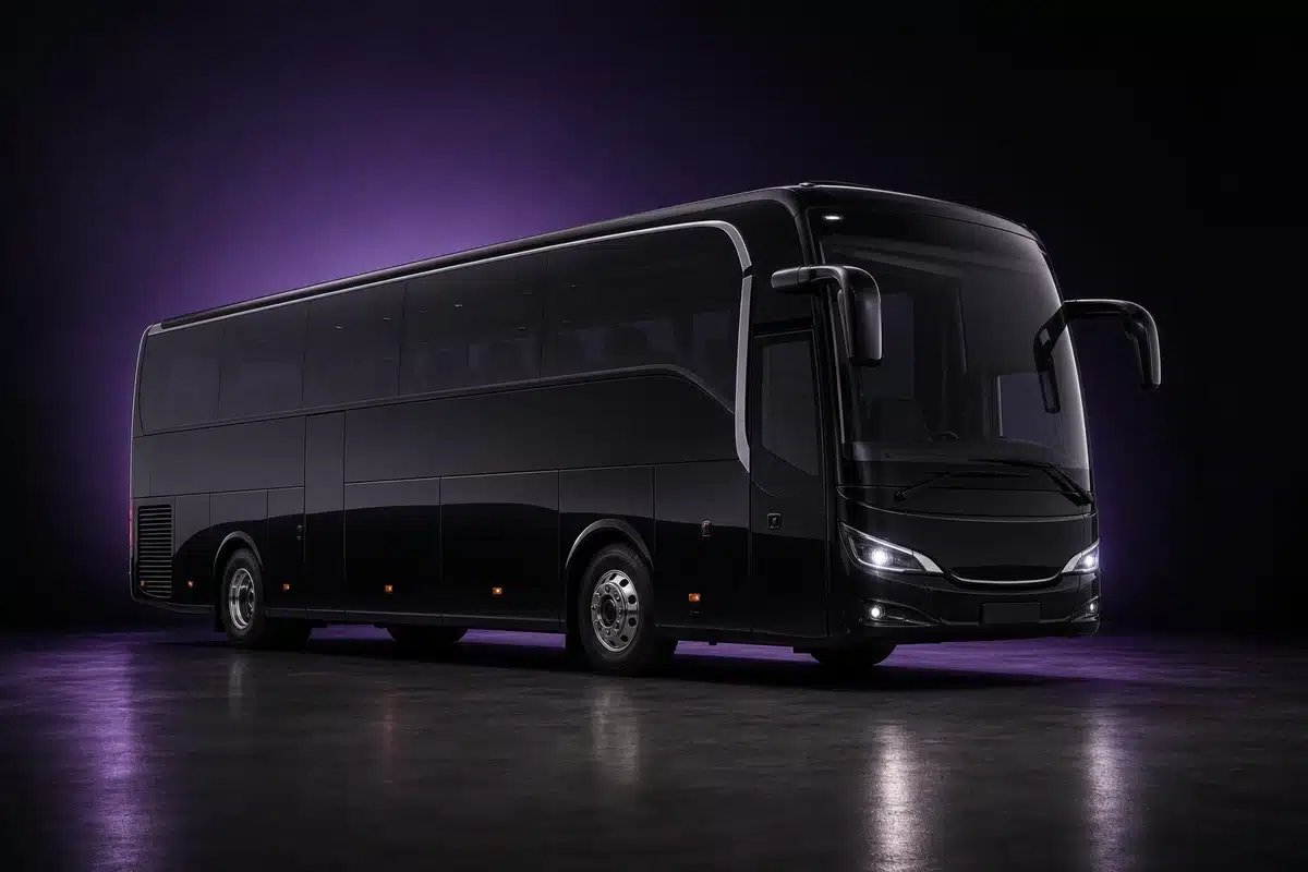 Illustration d&rsquo;un autocar grand tourisme avec chauffeur propos&eacute; sur demande par Ultravalet